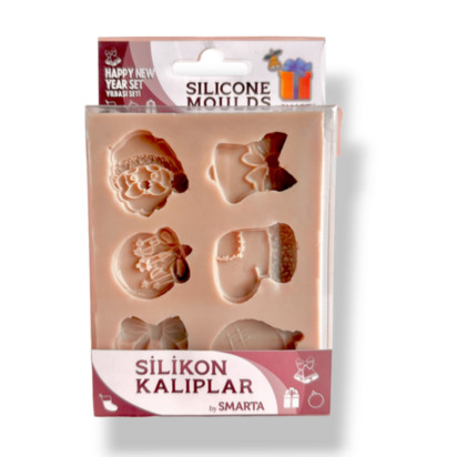 Smarta Silicone Mould &ndash; Happy New Year Set &ndash; foto van mallen