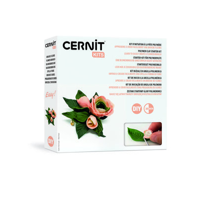 Cernit Starter kit Flower brooch