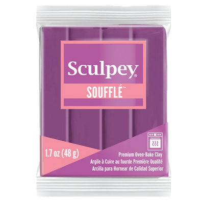 Sculpey Souffl&eacute; -- Smoky Mauve &ndash; foto van polymeerklei