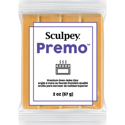 Sculpey Premo Mustard &ndash; foto van polymeerklei
