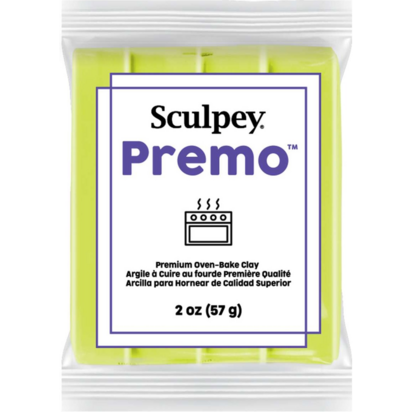Sculpey Premo Wasabi &ndash; foto van polymeerklei