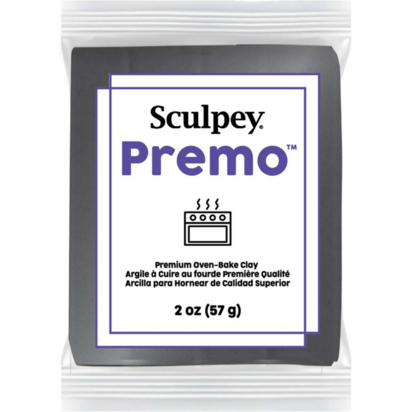 Sculpey Premo Graphite Pearl &ndash; foto van polymeerklei