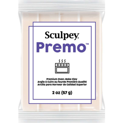 Sculpey Premo White Gold Glitter &ndash; foto van polymeerklei