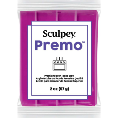 Sculpey Premo Fuchsia &ndash; foto van polymeerklei