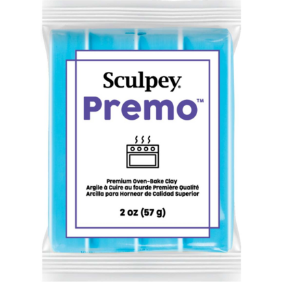 Sculpey Premo  Turquoise &ndash; foto van polymeerklei