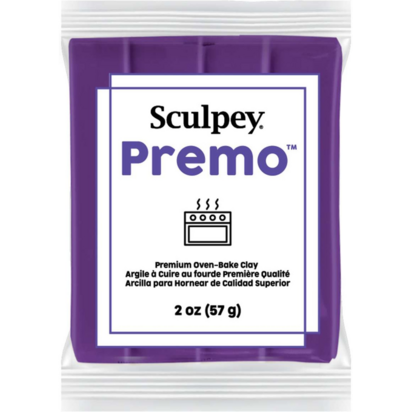 Sculpey Premo Purple &ndash; foto van polymeerklei