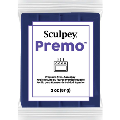 Sculpey Premo -- Ultramarine Blue Hue foto van polymeerklei