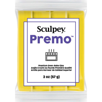Sculpey Premo Cadmium Yellow Hue &ndash; foto van polymeerklei