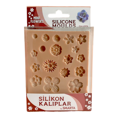 Smarta Silicone Mold - Mini Flowers &ndash; foto van siliconen mal
