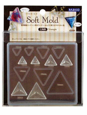Soft Mold Triangle Pyramid &ndash; foto van kunststof mal