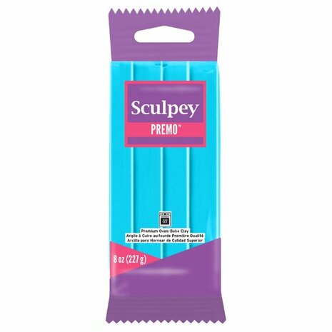 Sculpey Premo -- Turquoise 227 g &ndash; foto van polymeerklei