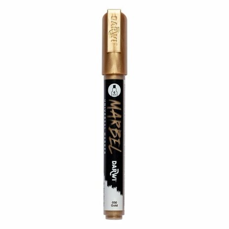 MARBEL marker 6mm goud &ndash; foto van acrylmarker