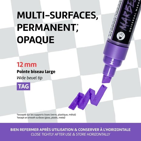 MARBEL marker 12mm grasgroen N&deg;611