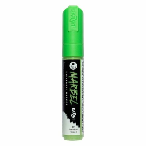 MARBEL marker 15mm grasgroen &ndash; foto van acrylmarker
