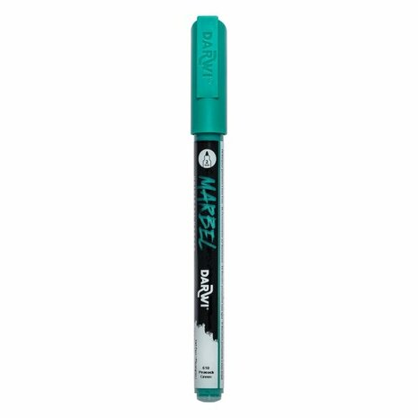 MARBEL marker 2mm pauw groen &ndash; foto van acrylmarker