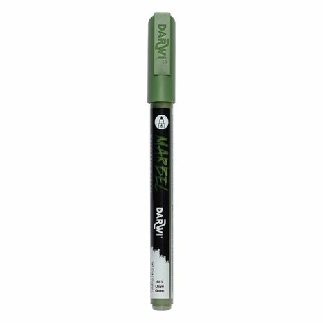 MARBEL marker 2mm olijfgroen &ndash; foto van acrylmarker
