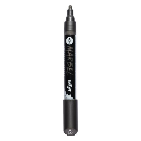 MARBEL marker 4mm zwart metallic N&deg;090