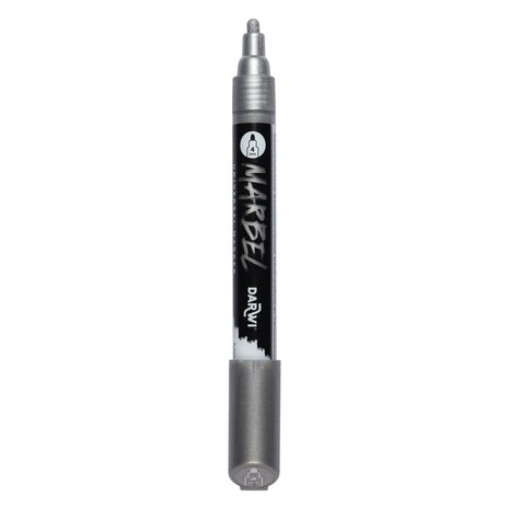 MARBEL marker 4mm zilver N&deg;080