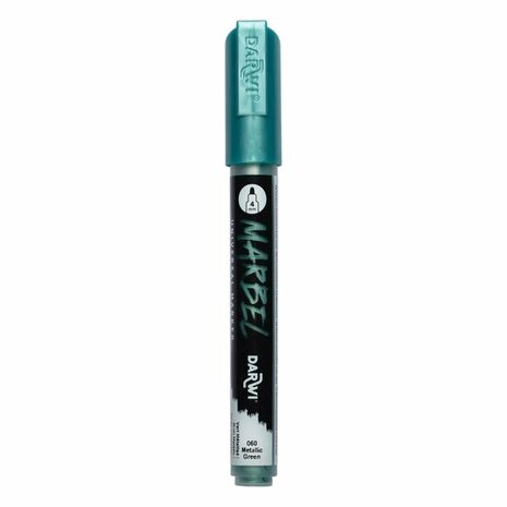 MARBEL marker 4mm groen metallic &ndash; foto van acrylmarker