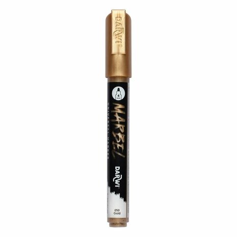 MARBEL marker 4mm goud &ndash; foto van acrylmarker