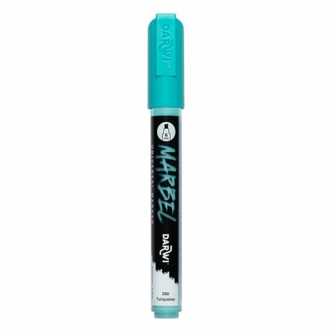 MARBEL marker 6mm turkoois &ndash; foto van acrylmarker