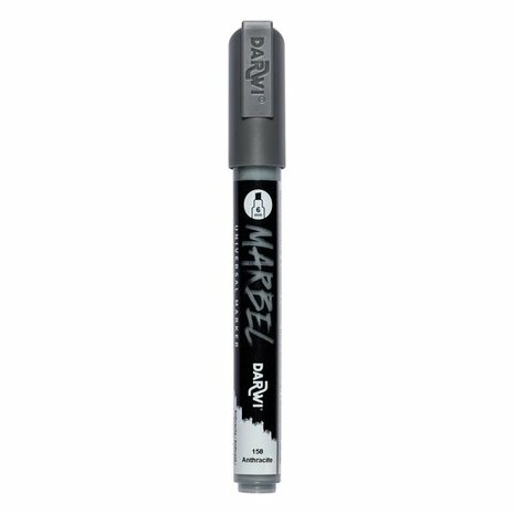 MARBEL marker 6mm anthraciet &ndash; foto van acrylmarker