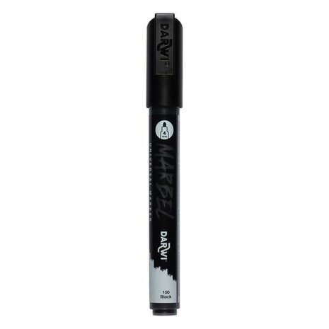 MARBEL marker 4mm zwart &ndash; foto van acrylmarker