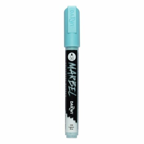 MARBEL marker 4mm ijsblauw &ndash; foto van acrylmarker