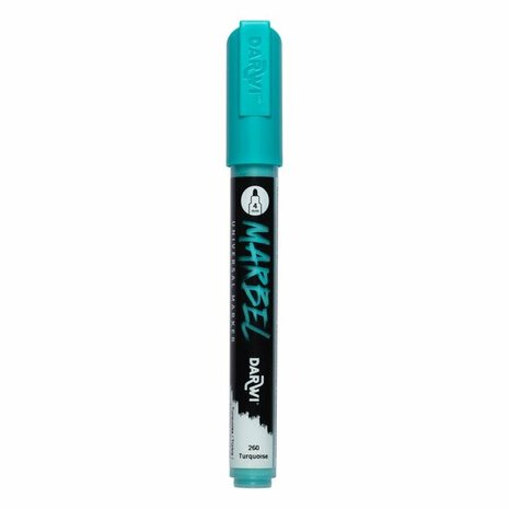 MARBEL marker 4mm turkoois &ndash; foto van acrylmarker