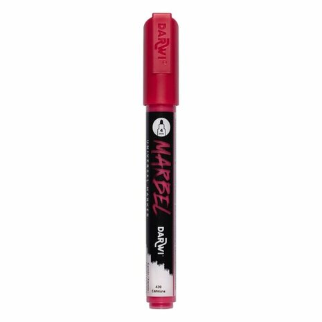 MARBEL marker 4mm karmijn &ndash; foto van acrylmarker