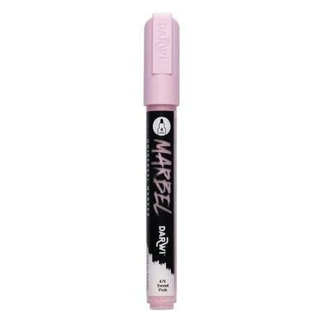 MARBEL marker 4mm snoeproze &ndash; foto van acrylmarker