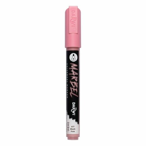 MARBEL marker 4mm poederroze &ndash; foto van acrylmarker