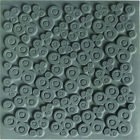 Cernit Texture Mat Contemporary Clovers &ndash; foto van polymeerklei
