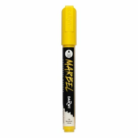 MARBEL marker 4mm zonnegeel &ndash; foto van acrylmarker