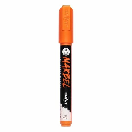 MARBEL marker 4mm oranje &ndash; foto van acrylmarker