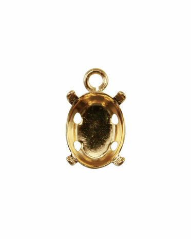 Setting for Jewel Mold Mini Oval K &ndash; foto van kunststof mal