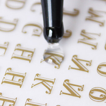 Transferfolie Alphabet Gro&szlig;buchstaben