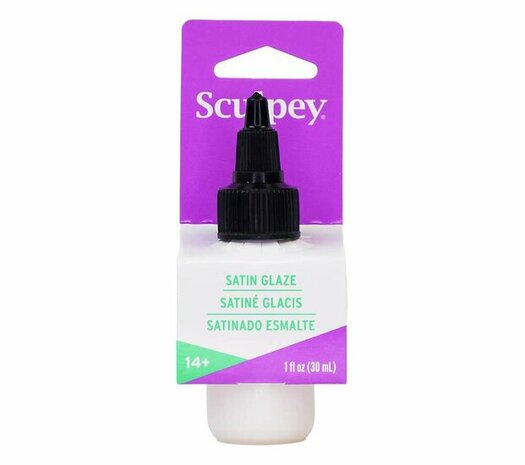 Sculpey Satin Glaze &ndash; foto van polymeerklei