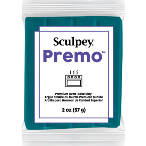 Sculpey Premo Teal &ndash; foto van polymeerklei