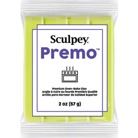 Sculpey Premo Wasabi &ndash; foto van polymeerklei