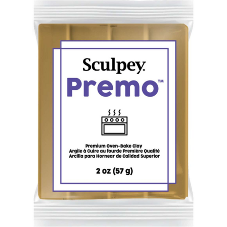Sculpey Premo Antique Gold &ndash; foto van polymeerklei