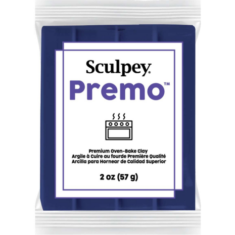 Sculpey Premo -- Ultramarine Blue Hue foto van polymeerklei