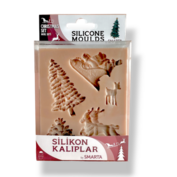 Smarta Silikonform Weihnachts-Set