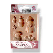 Smarta Silikonform Winter-Set