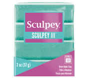 Sculpey III – Turquoise Glitter
