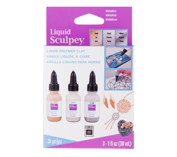 Liquid Sculpey Multipack – Metallics, 3 x (29 ml)