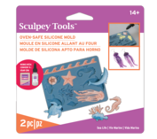 Sculpey Silikonform, ofenfest – Sea Life