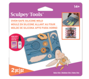 Sculpey Silikonform, ofenfest – Boho Chic